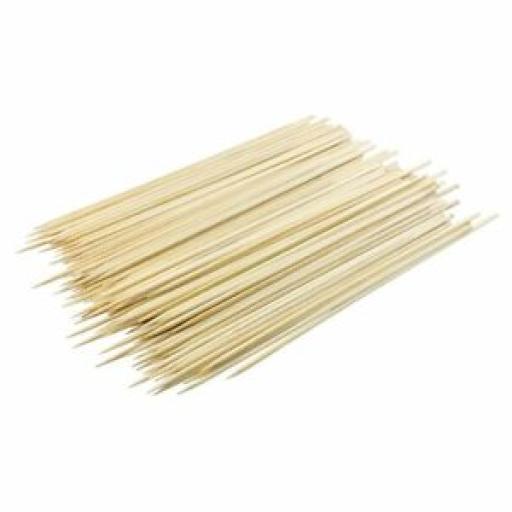 300 X Bamboo Wooden Skewers Cocktail Sticks