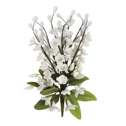 Gum Paste Spray Lily Of The Valley 150mm