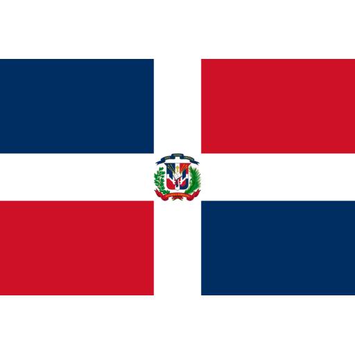 Dominican Republic State Flag