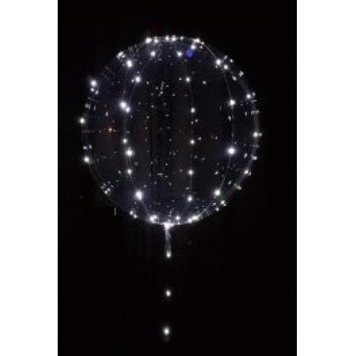 White Led Balloon Lights  1.5 Meters