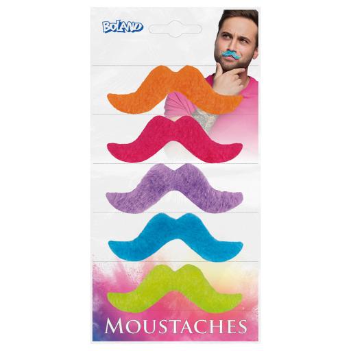 5 Moustaches Neon