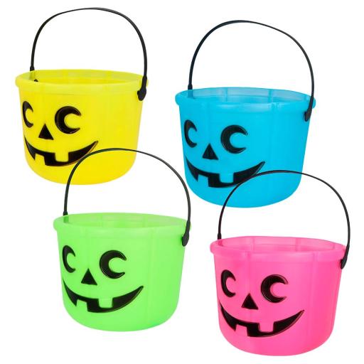 Pumpkin bucket Neon assorted