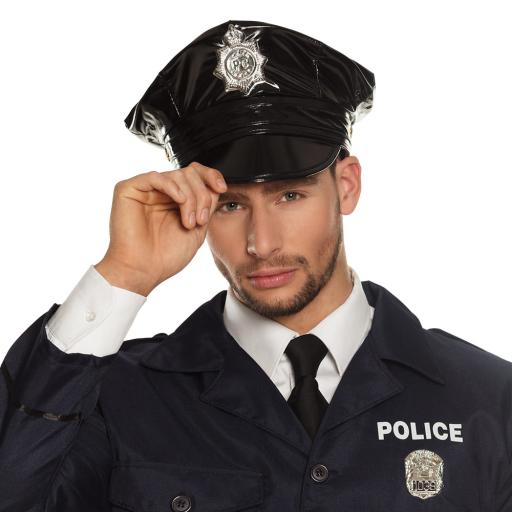 Boland Black Police Cap