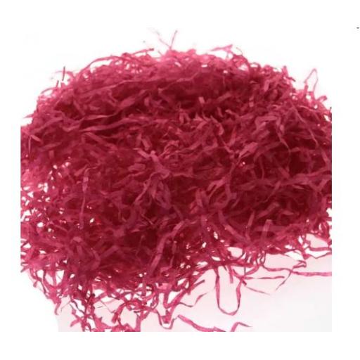 Cerise Shredded Tissue Paper (25gram)