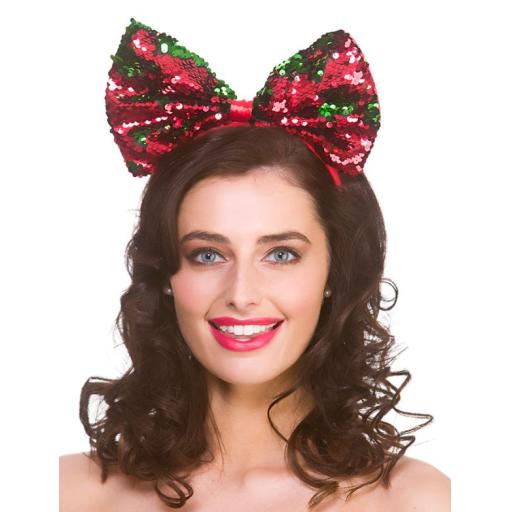 Magic Sequin Xmas Gift Bow