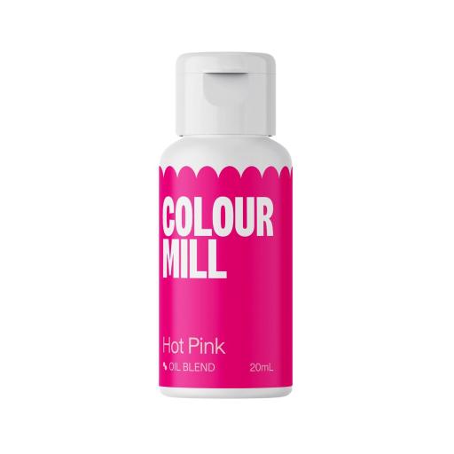 Hot Pink Oil Based Colour Mill Food Colouring 20ml