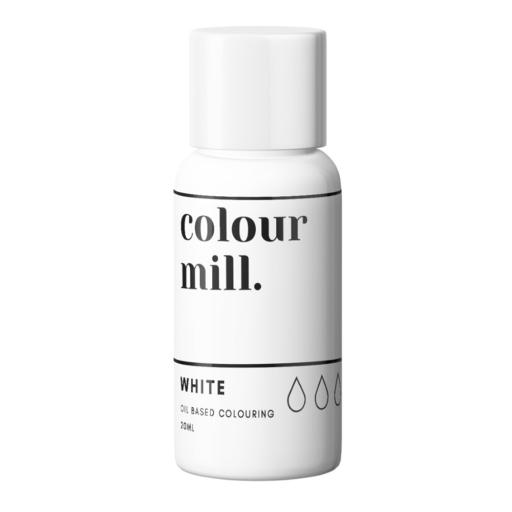 White Oil Based Colour Mill Food Colouring 20ml