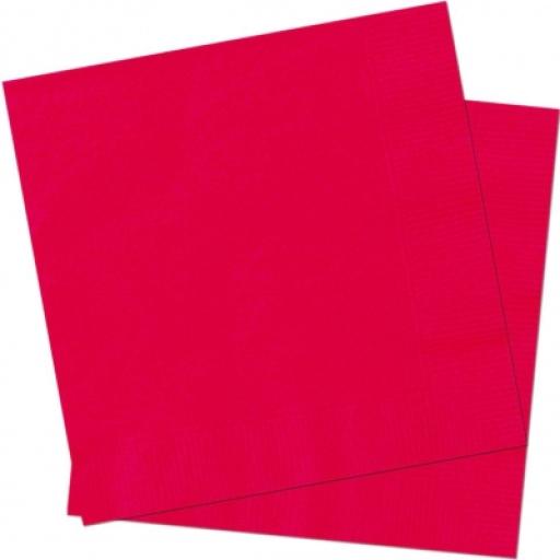 Ruby Red Bev. Napkins 20pk