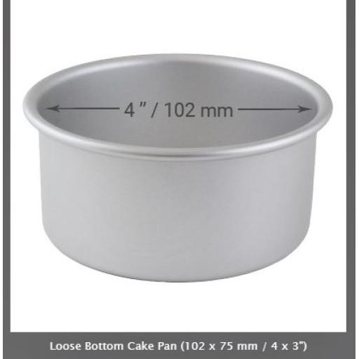 Loose  Bottom Cake Pan (102 X 75 MM / 4 X 3")