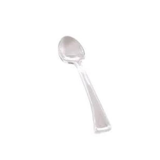 Small Wonders Clear 4" Spoon 25pk