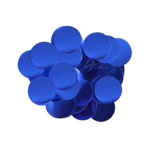 Blue Metallic Foil Confetti 10mm x 14g