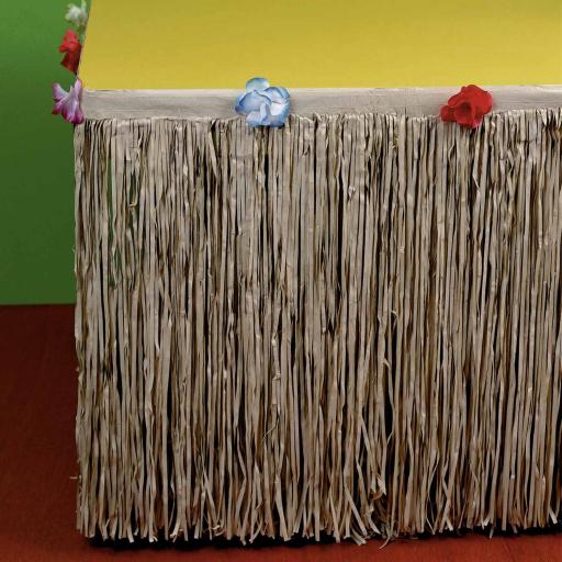 Natural Tissue Table Skirts 3m x 73.6cm