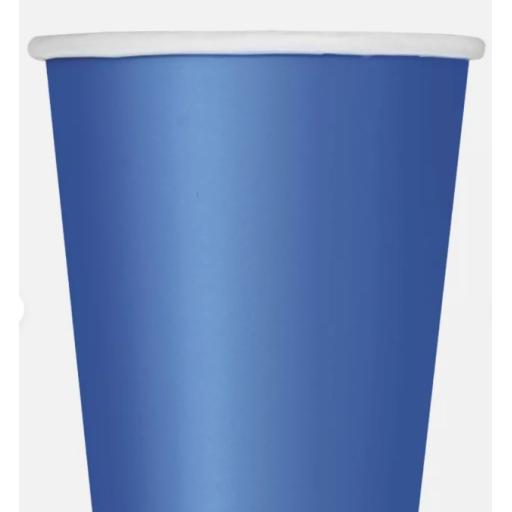 Paper Cups 9 Oz Royal Blue