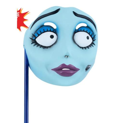 Corpse Bride Emily Mask, Hand Held PTE Mask