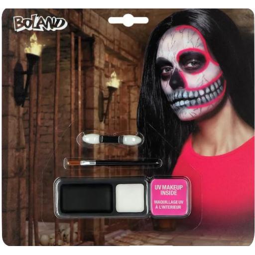 Make-up kit UV skull