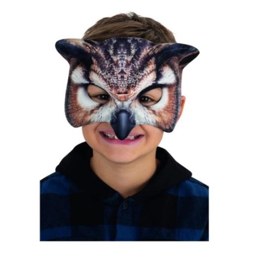 Kids Owl Mask, on Elastic