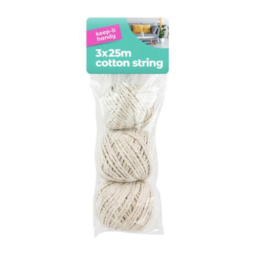 Cotton String 3pk