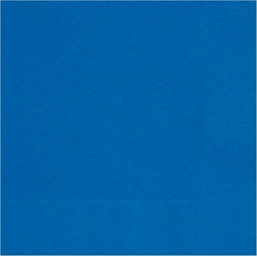 Paper Napkins-13 cm-Royal Blue Colour-20 Count