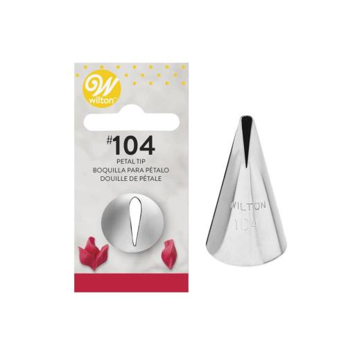 Wilton Piping Nozzle #104 - Petal