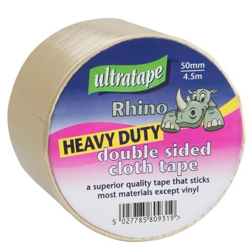 Double Sided Cloth Tape 50mm x 4.5m