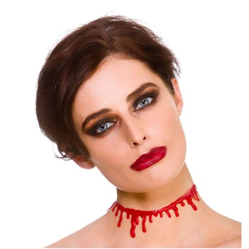 Dripping Blood Necklace