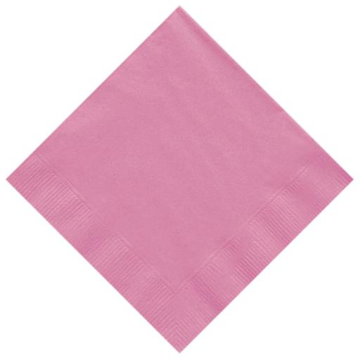 Hot Pink Napkins (Pack of 20)9.72 x9.72"