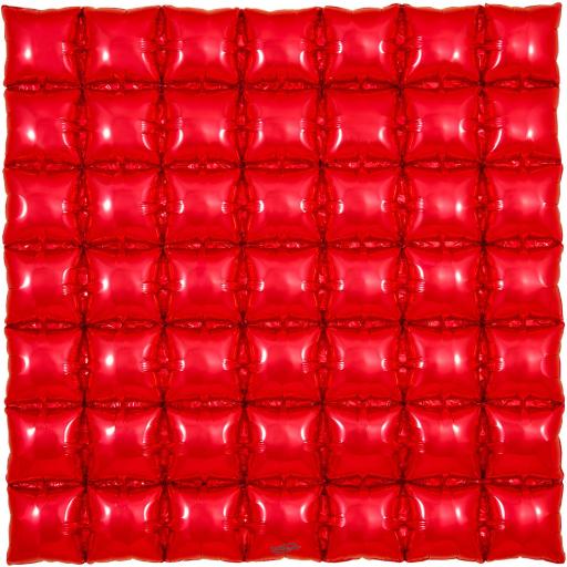 36inch Red 7x7 Waffle Packaged Air Fill