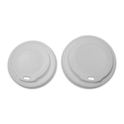 50 White Lids To Fit (12 Oz To 16Oz)Ripple Cups