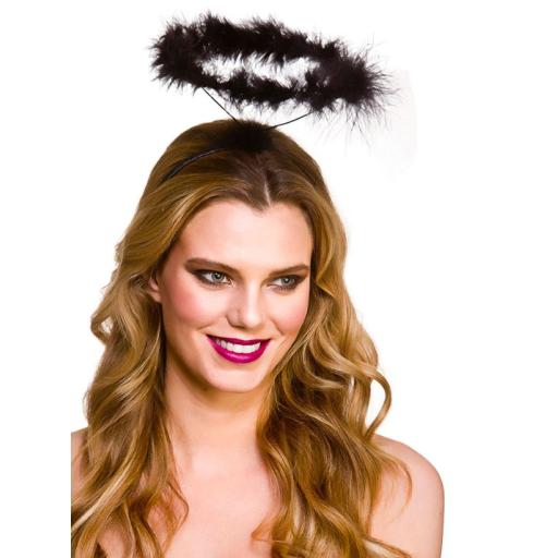 Feather Angel Halo - Black