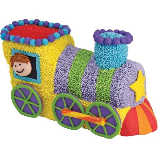 Wilton Novelty Cake Pan-Choo Choo Train 14"X7.25"X2"