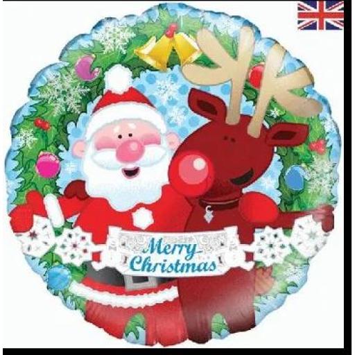 18inch Christmas Friends Foil Balloons