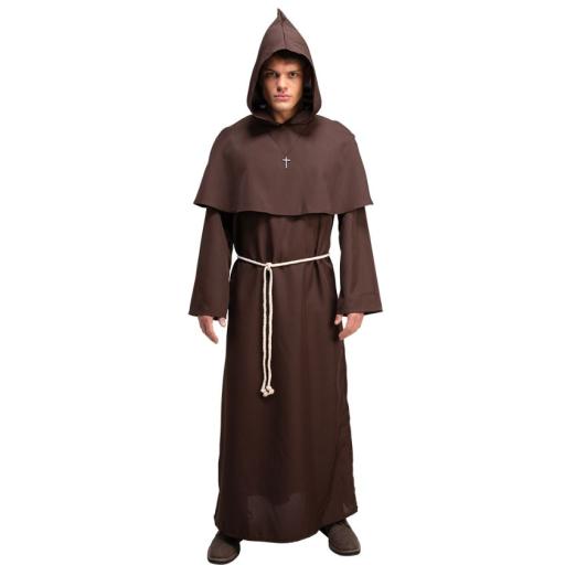 Medieval Monk - Brown One Size