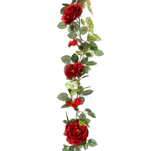 Rose Garland Red – 180cm