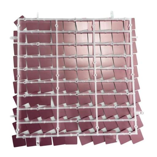 Sequin Wall Panel Square - Pink - 30 x 30cm